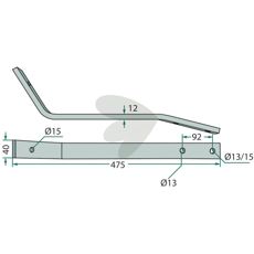 Stiftholder Kuhn 58761500, sikrer høj driftsvirksomhed.