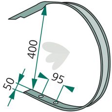 VGBP-804 pick-up bøjle, giver fantastisk holdbarhed og ydeevne.