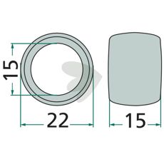 Kuglerulle, ideel til smidig bevægelse af landbrugsmaskiner.