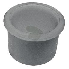 Højre bøsning til pinderør, dimensioner 36x42 mm og 48x33 mm.