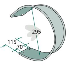 Robust bøjle til pick-up, forbedrer opsamlingseffektiviteten.