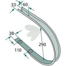 Effektiv skraber 938267.0 til Krone, giver langvarig ydeevne.
