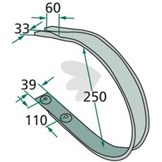Skraber 938281.0 til Krone, garanterer høj kvalitet og holdbarhed.