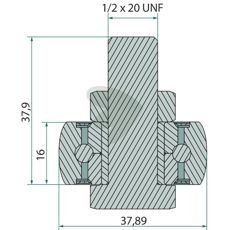 Mekanisk styrekurve til effektiv styring af traktorer og landbrugsmaskiner.