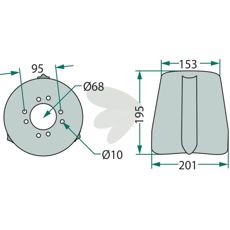 Tromle VNB2358394, giver langvarig drift og ydeevne.