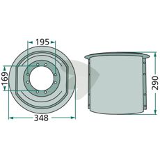 Tromle ET-039K0, holder maskinen kørende under hårde forhold.