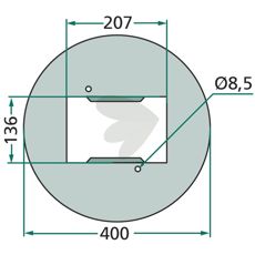 Beskyttelseslåg Z1100590, optimal for at forhindre skader på maskiner.