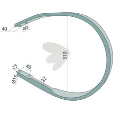Kuhn skraber Z4523560, et fremragende valg til landbrugstilbehør.
