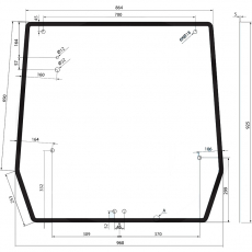 Bagrude Case IH, New Holland - 5089562