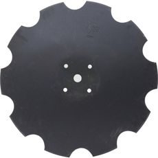 Tandet skive for forbedret skæreydelse i landbrugsapplikationer.