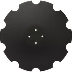 Tallerken med 4 huller, tilpasset til forskellige landbrugsapplikationer.