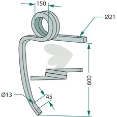 Cultus pind, optimeret for stabile og holdbare forbindelser.