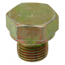 3/8 M-BSP skruelåg for sikker forbindelse af væskesystemer.