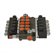 E-ventil 12V til lukket A-B kredsløb i landbrugsudstyr.