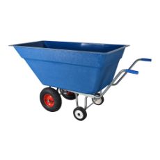 Strøkasse med 255L kapacitet, udstyret med dobbeltmontering for stabilitet.