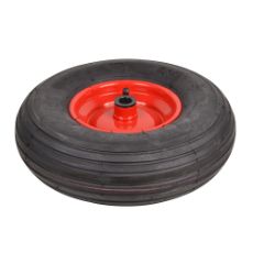 Ekstra luftgummihjul Fritz til dobbeltmontering, perfekt til traktorer og landbrugsmaskiner.