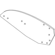 Kverneland skivevender venstre, høj kvalitet og slidstærk til alle landbrugsbehov.