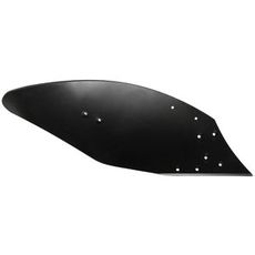 Højre vendeplade i plastik fra Kverneland, ideel til traktorer og pløjningsarbejde.