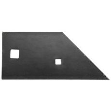 Överum kort landkant højre, robust design til langvarig brug.