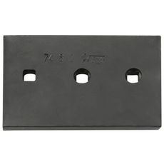 Højre slidplade A74612 fra Överum, i forhold til slidstyrke.