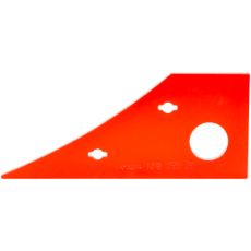 Lang venstre landside til Vogel Noot, perfekt til jordbearbejdning.