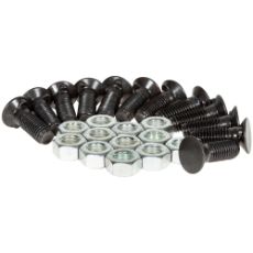 Plovbolt 12X35 med 2 næser, holdbar og robust til jordbearbejdning.