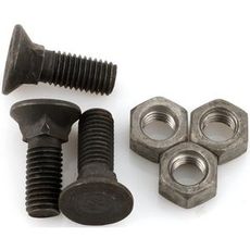 M12X35 plovbolt 4-kant i pakke med 3, ideel til tunge opgaver.