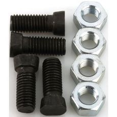 Oval plovbolt M12X34, sæt med 4 stykker til effektiv montering.