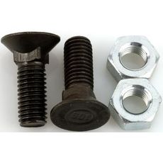 M12X35 plovbolt 4-kant, leveres i pakke med 2 til alsidig anvendelse.