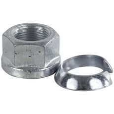 Møtrik og skive M22x1,5, pålideligt alternativ til industrielle behov.