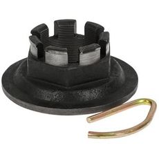 Låsemøtrik med split M48X1,5, sikrer stabilitet og holdbare fastgørelser.