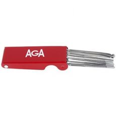 Rensningsnål i sæt af 12, til præcis rengøring af små dele og maskiner.