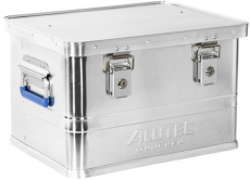 Opbevaringskasse af aluminium, 30L, perfekt til holdbar og sikker opbevaring.
