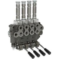 3/8" solenoid retningsventil, max. 50 l/min, optimerer flowet i maskiner og køretøjer.