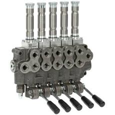 Kraftfuld solenoid retningsventil 3/8", maks. 50 l/min, for præcise hydrauliske kontroller.