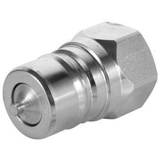 Hurtigkobling Han 1/4" Bsp Iso A 7241-1 Faster til små væskesystemer.