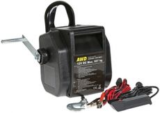 Bådspil 12V 907KG med fjernbetjening, perfekt til både og marineapplikationer.