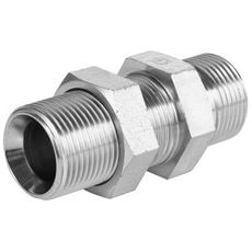 BSP bulkhead adapter 3/8, lige udv, for pålidelig og holdbar forbindelse.