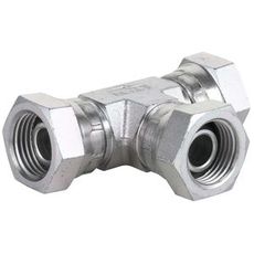 T-Nippel Bsp 1/4 med fast indvendig forbindelse, robust og holdbar til brug.