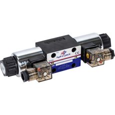 Cetop 3/NG6 Retningsventil 4/3 12V Fri Rotation P-T