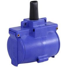 Forlængerudtag 2-del 230V, perfekt til tilslutning af elektriske apparater.