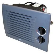 Kabineelement 12V med frontpanel og tre hastigheder, ideel til brug i traktorer.