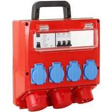 Elcentral 16A 400V, vigtig komponent til sikker eldistribution.