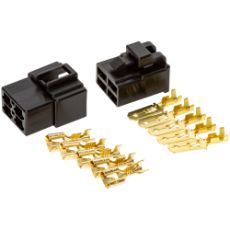 4-polet kontaktbord 12/24V, ideel til forbindelser inden for landbrug.