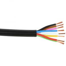 Kabel 7X0,75MM2+1X1,50MM2, perfekt til kombinerede applikationer.