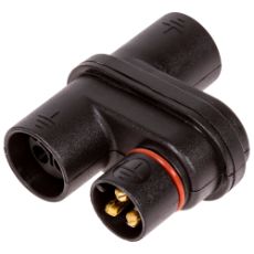 Defa Y-stykke 230V, perfekt til at forbinde flere slangevarmere.