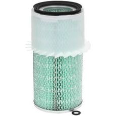 Luftfilter med specificerede mål, vigtigt for maskinens ydeevne.