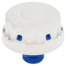 Ventilator med 3/4 Bsp, sikrer optimal tanktryk og ventilation.