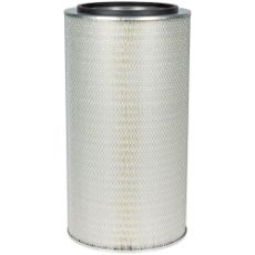 Luftfilter Ydre Claas, længde 604mm og diameter 327,5mm, for effektiv luftstrømskontrol.