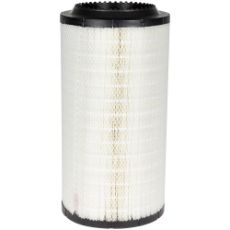 Luftfilter Ydre Claas, 562,7mm langt og 300,7mm i diameter, optimal konstruktion for maskiner.